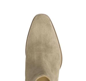 Bottes <span class=keywords><strong>Chelsea</strong></span> en cuir véritable à enfiler en daim végétalien - Product Image 3
