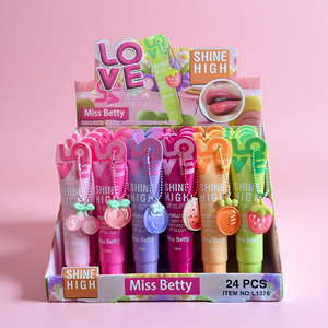 <span class=keywords><strong>Miss</strong></span> <span class=keywords><strong>Betty</strong></span> – Coffret de 24 brillants à lèvres hydratants et parfumés aux fruits pour kit de maquillage - Product Image 1