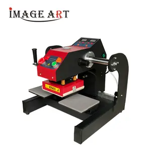 15*15 Pneumatic Heat Press Machine with Double Working Station for Small Logo