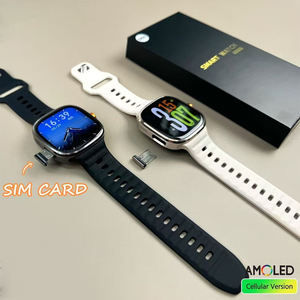 Global H100 SIM Card Watch HD Camera air Conditioning Controller BT SIM Card 4G 5G Dual System Smart Watch - Product Image 3