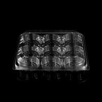 Emballage cadeau jetable en plastique pour aliments (gâteaux, nouilles, hamburgers, gelées, pains et conserves) avec motif gaufré