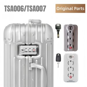 Serrure de valise vintage de luxe en ABS, boucle TSA006 <span class=keywords><strong>TSA007</strong></span>, accessoires de bagages, pièces de rechange durables pour valise - Product Image 1