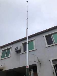 Tour d'éclairage de 8 à 9 mètres, utilisation de remorque, mât télescopique pour projecteur - Product Image 4