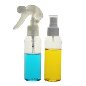 100毫升3.5盎司塑料pet瓶酒精喷雾瓶厨房清洁剂空气消毒剂触发喷雾分配瓶