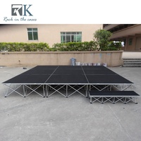 Plateforme de scène pliable 18 mm Spider Riser à installation rapide