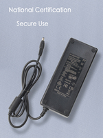 Adaptateur secteur PFC 12V 10A 120W avec certificat GS et prise allemande - Vente flash