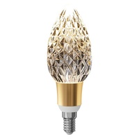 Ampoule LED en cristal Olive à spectre complet, haute luminosité, à économie d'énergie, culot E14/E27, lustre décoratif de luxe