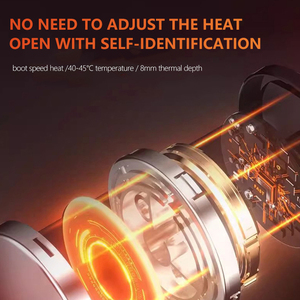 Pistola de masaje eléctrica DARIUS con cuatro cabezales para aliviar la fascia de cuerpo completo y reducir el dolor - Product Image 2