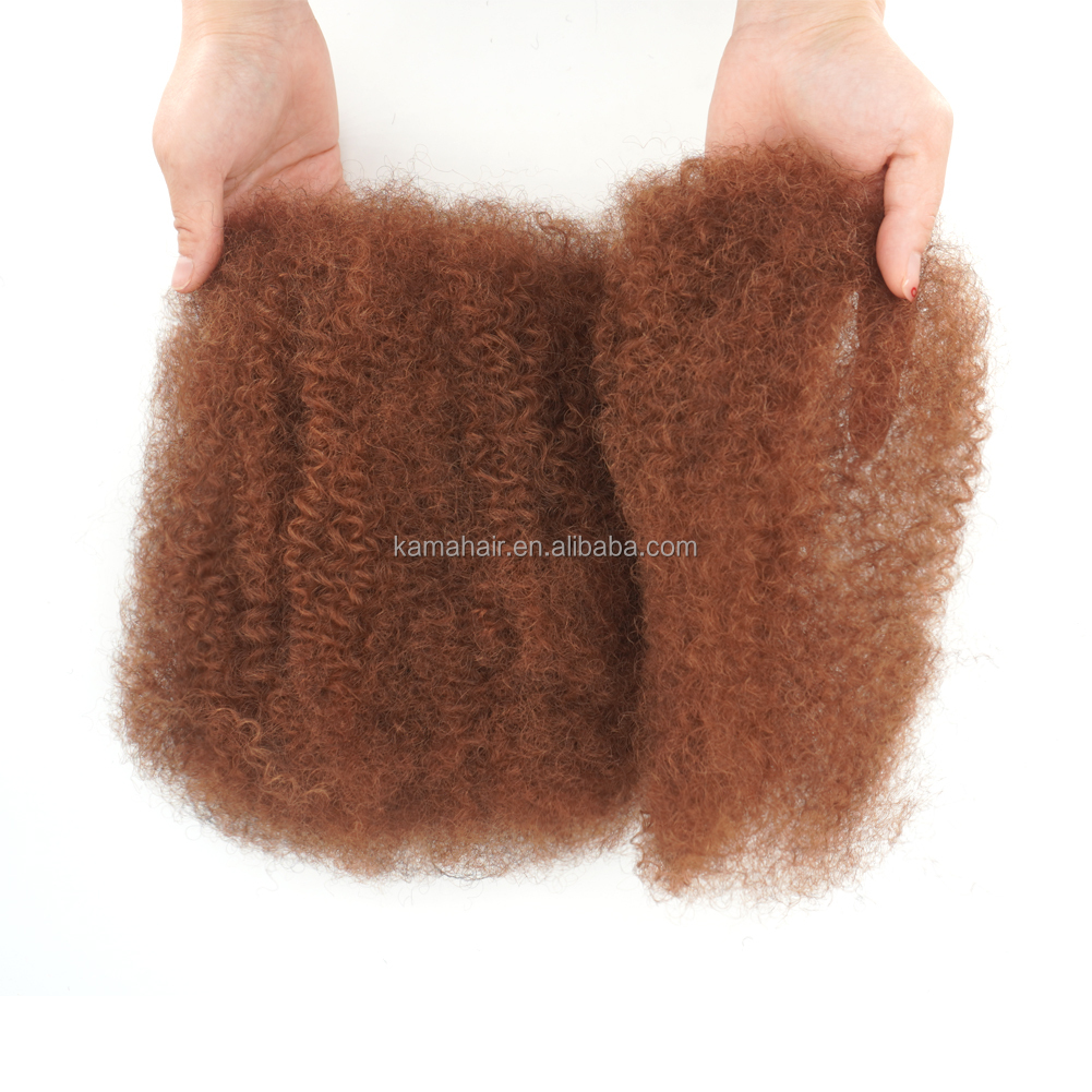 Vast Hair KAMA Factory Price Hair 4CW Accessories in Bulk Mixed Wholesale Afro Kinky Bulk Human Hair for Braids Braiding and Twist thumbnail 4