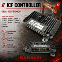 Carte de commande hydraulique ICF KAKALAI 025F410000 pour excavatrice Hitachi ZX200-3 ZX240-3 ZX330-3, pièces détachées
