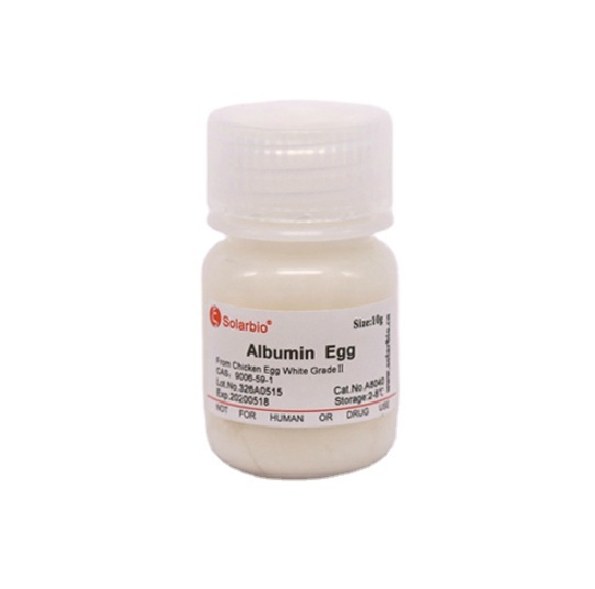 Solarbio High Purity Reagents Ovalbumin Peptide From Chicken Egg CAS 9006-59-1 for Scientific Research