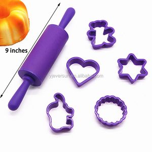 Hot Bán PP 3 Trong 1 Trẻ Em Baking Công Cụ Set/Trứng Beater/Cán Pin/Cookie Cutter - Product Image 3