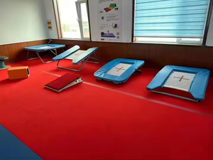 <span class=keywords><strong>Mini</strong></span> <span class=keywords><strong>trampoline</strong></span> standard <span class=keywords><strong>de</strong></span> gymnastique, <span class=keywords><strong>trampoline</strong></span> carré, <span class=keywords><strong>mini</strong></span> <span class=keywords><strong>trampoline</strong></span> ouvert pour l'entraînement des enfants - Product Image 3