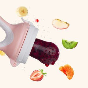 Tétine en silicone de qualité alimentaire Conception anti-coliques pour une alimentation facile sans gâchis Sans BPA Sans danger pour les bébés et facile à nettoyer - Product Image 3