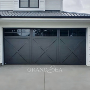 <span class=keywords><strong>Porte</strong></span> <span class=keywords><strong>de</strong></span> garage <span class=keywords><strong>sectionnelle</strong></span> traditionnelle <span class=keywords><strong>de</strong></span> style <span class=keywords><strong>grange</strong></span>, en aluminium, à traverse en X, <span class=keywords><strong>porte</strong></span> <span class=keywords><strong>de</strong></span> garage à chariot, <span class=keywords><strong>porte</strong></span> <span class=keywords><strong>de</strong></span> garage à ouverture verticale - Product Image 3