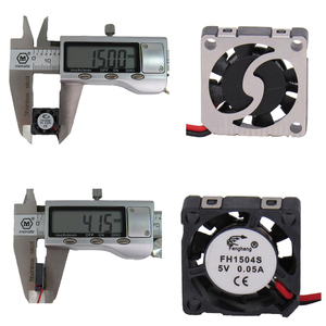 0.59 "1504 3.3ボルトDCブラシレスマイクロファン冷却ファン15x15x04mm圧力センサー用 - Product Image 6