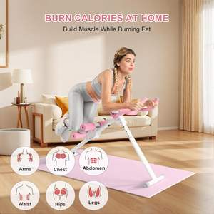 Wellshow <span class=keywords><strong>Ab</strong></span> Machine-Posavasos <span class=keywords><strong>Ab</strong></span> ajustable <span class=keywords><strong>para</strong></span> entrenamiento de fuerza central, equipo de entrenamiento Crunch de gimnasio en casa - Product Image 3