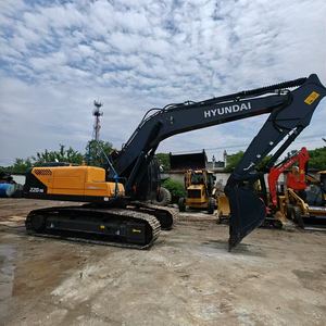 Excavadora sobre orugas Hyundai 220-9S 220-9 220LC-9S de segunda mano Original de alta calidad usada de 20 toneladas - Product Image 2