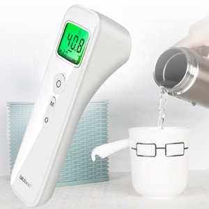 Termômetro digital, temperatura corporal infravermelho arma termômetro medição febre na testa sem contato - Product Image 4
