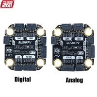 RUSHFPV RUSH BLADE F722 V2 MINI contrôleur de vol FPV STM32F722 MPU6000 3-6S 20X20mm numérique analogique pour drone RC FPV