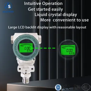 Manufacturers Latest Production 4-20ma Explosion-proof Pressure Sensor LCD Display Pressure Transmitter