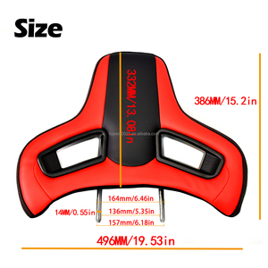 Tiypeor tùy biến chất lượng cao OEM PU da tựa đầu thể thao xe Ghế lạnh bọt thoải mái - Product Image 2