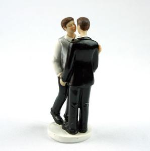 Decoración Para tarta de pareja <span class=keywords><strong>Gay</strong></span>, para regalos, venta al por mayor - Product Image 3