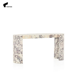 Tostone Hiện Đại Tự Nhiên Calacatta Viola Đá Cẩm Thạch Đá Hình Chữ Nhật Giao Diện Điều Khiển Bảng Cho Trong Nhà Phòng Khách Đồ Nội Thất Khách Sạn Trang Trí - Product Image 2