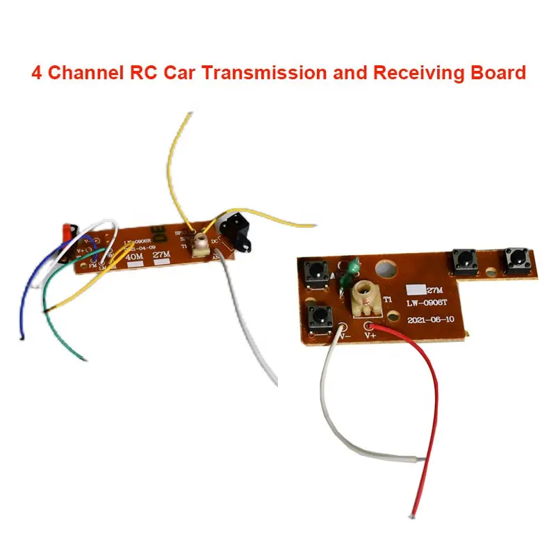 Circuit Board Toys 4 Channel Transmitter And Receiver For Rc Car