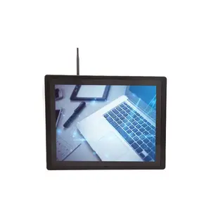 Custom all in one computer 12.1 inch pcap industrial touch screen aio pc with wifi rs232/rs485