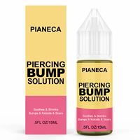 Huile pour l'élimination des cicatrices chéloïdes nettoyante du nez et des oreilles pour l'élimination des bosses chéloïdes Solution pour l'élimination des bosses de piercing OEM de marque privée