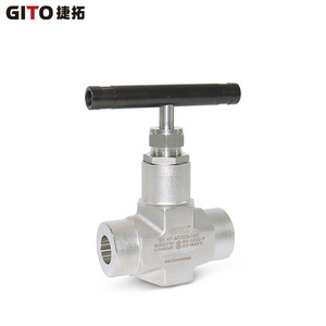 Válvula de cierre forjada de una pieza NF de alta presión para soldadura por encaje, válvula de hidrogenación para control de aceite, agua y gas - Product Image 3