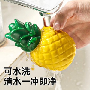 Juguete para masticar para perros con forma de piña, de látex, duradero, con sonido, para cachorros, Corgis, osos de peluche - Product Image 1