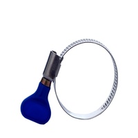 Collier de serrage TJTC en acier inoxydable de 0,6 mm d'épaisseur, largeur de bande 9 mm/12 mm, pour tuyau de gaz, tuyau de gaz liquéfié, tuyau de lavage de voiture, pour machine à laver à l'eau