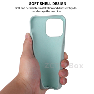 Coque de protection antichoc en Silicone souple avec Logo personnalisé Original pour <span class=keywords><strong>iPhone</strong></span> <span class=keywords><strong>14</strong></span> <span class=keywords><strong>Pro</strong></span> Max - Product Image 5