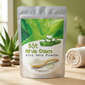 Extracto de Aloe Vera de Alta Calidad de Fábrica en Vietnam, Polvo Herbal de Cultivo Silvestre, 18 Meses de Vida Útil, Bolsas de 1 kg, Personalizables - Product Image 3