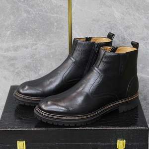 Botas Chelsea de Cuero Personalizadas de Alta Gama, Modelo 2025, con Parte Superior de Cuero hasta el Tobillo, para la Temporada de Invierno - Product Image 1