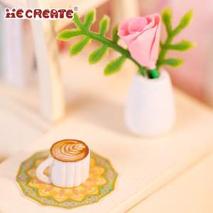 KNWOME Kit de maison de poupée miniature en bois 1:24, design 3D fait main, cadeau idéal pour les adolescentes avec une chambre de rêve, Know Me - Product Image 5