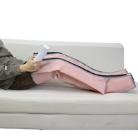 Bottes de massage à compression d'air sans fil 2026 à 8 ou 12 chambres pour récupération musculaire, portables, avec logo personnalisé, pour sportifs