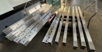 Rails de guidage linéaires pour machines-outils CNC, en acier pour engrenages et matrices, roulements à roulement fluide, longueur 1,0-1,5 m, garantie 1 an