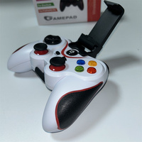 Control de Juego OEM con Volante, Soporte para Teléfono Inalámbrico BT, Compatible con PS2, Modelo V8