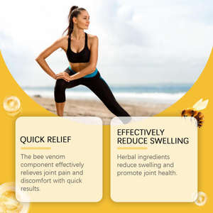 South Moon Bee Venom Massage Cream for Body Shoulder Neck Joint and Bone Pain Relief <b>Sports</b> <b>Rehabilitation</b> <b>Accessories</b> - Product Image 3