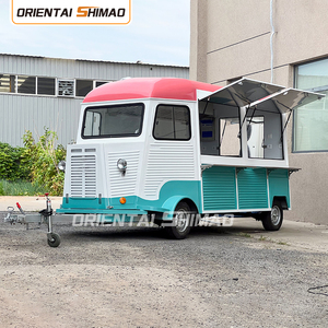 Camión de Comida Móvil para Exteriores, Remolque de Comida, Carrito de Hot Dogs, Pizza, Snacks, Comida Rápida, Helados - Product Image 2