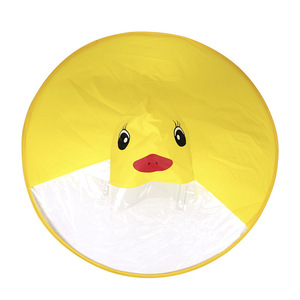 Imperméable pour enfant, joli manteau de pluie en forme d'ovni, Poncho, Transparent, imperméable, pas cher, avec poignée, parapluie gratuit - Product Image 6