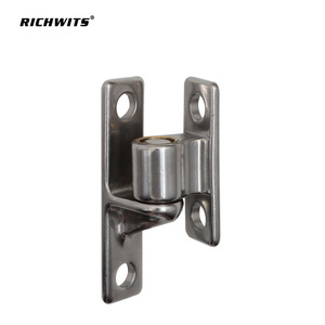 Charnière de porte en acier inoxydable Richwits, 180 degrés, robuste, pour portail de ferme, design industriel, installation facile - Product Image 1