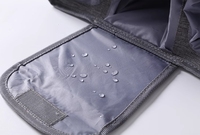 Sac de poussette en tissu Oxford à sangle réglable, grande ouverture, organisateur d'accessoires de voyage, sac de poussette portable pour bébé