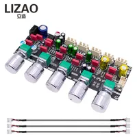 ZK-PRO1 HiFi Preamplifier Tone Board 2.1 Channel Stereo Subwoofer Volume Bass Treble Freq Control Module DIY Audio Preamp