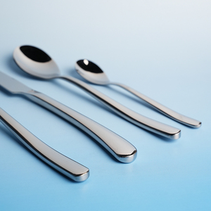 Service de table de restaurant haut de gamme, style ancien, ensemble de couverts de luxe poli et sablé, robuste et de qualité supérieure - Product Image 4