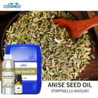 Huile de graines d'anis en vrac, Huiles essentielles pures, Pimpinella Anisum, Matières premières pour diffuseurs de parfum, pâtisserie et répulsifs anti-insectes