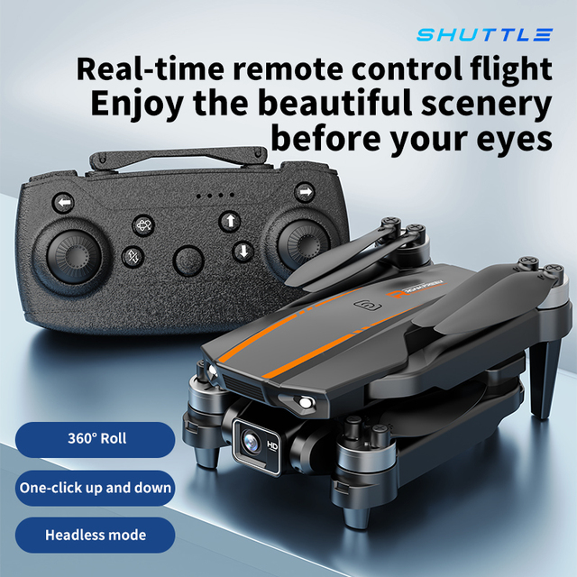 H31 Is a Beginner-friendly Toy Electric Quadcopter Drone with Optical Flow Hovering Function Brushless Motor and Remote Antenna